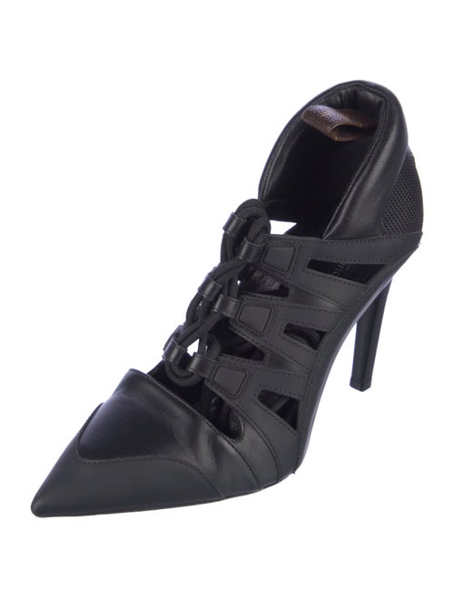 Louis Vuitton LV Monogram Leather Pumps