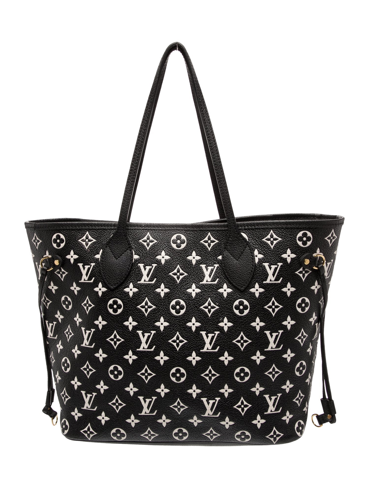 Louis Vuitton LV Monogram Neverfull w/Pouch MM