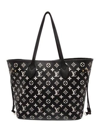 Louis Vuitton LV Monogram Neverfull w/Pouch MM
