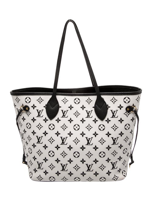 Louis Vuitton LV Monogram Neverfull w/Pouch MM