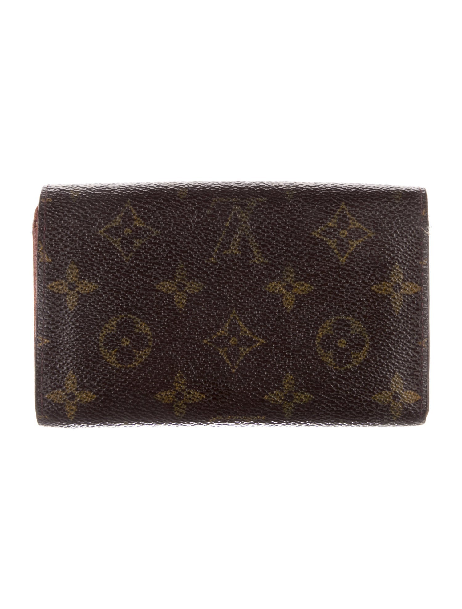 Louis Vuitton Monogram Pattern Coated Canvas Wallet