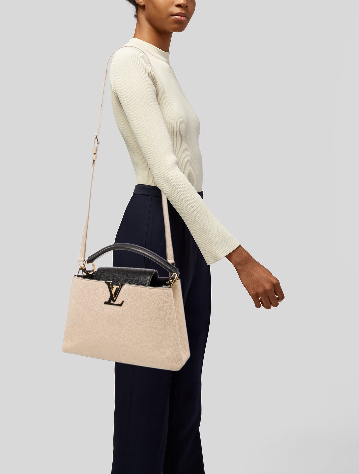 Louis Vuitton LV Monogram Capucines MM