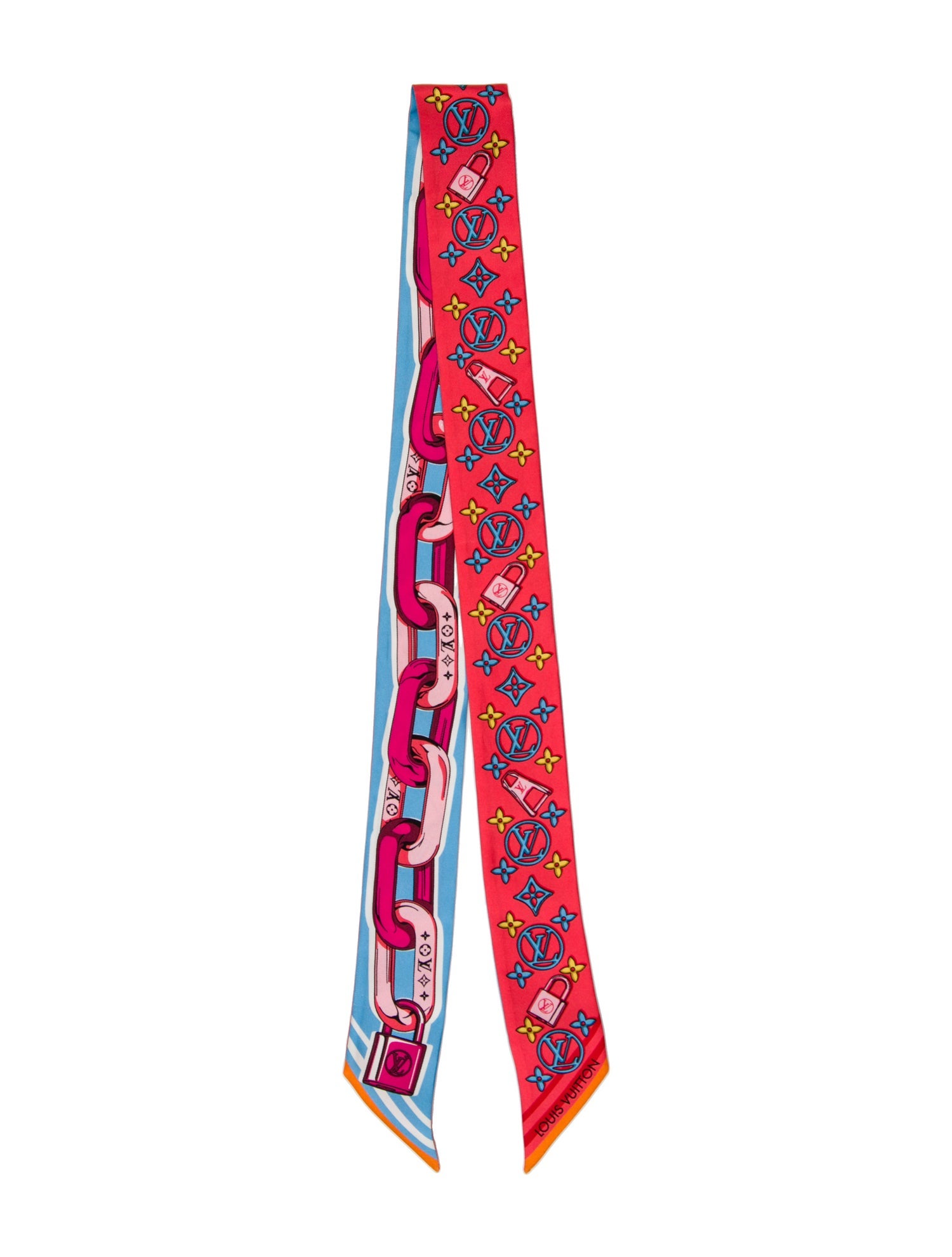 Louis Vuitton Bejeweled BB Bandeau Silk Scarf