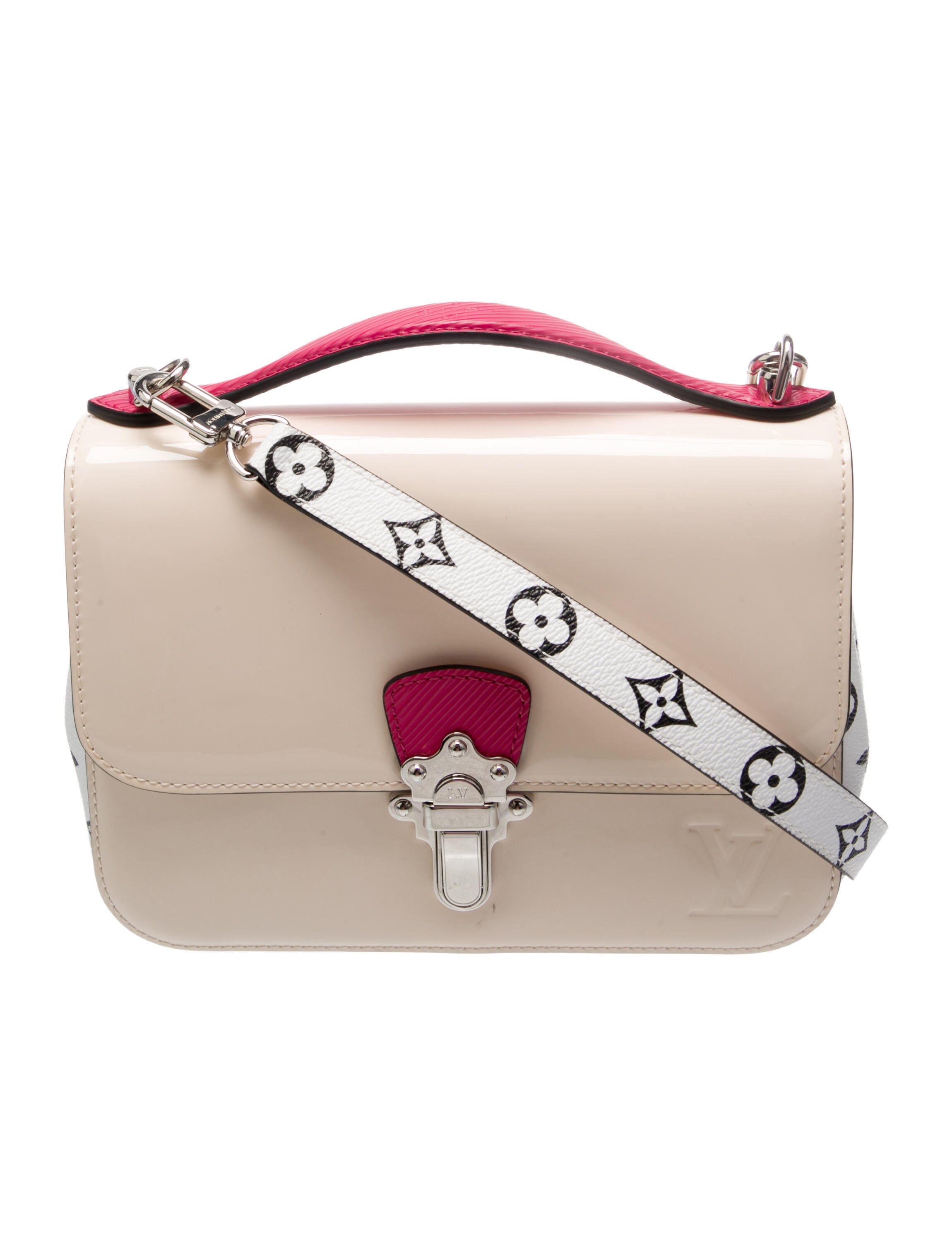 Louis Vuitton LV Monogram Vernis Miroir Cherrywood