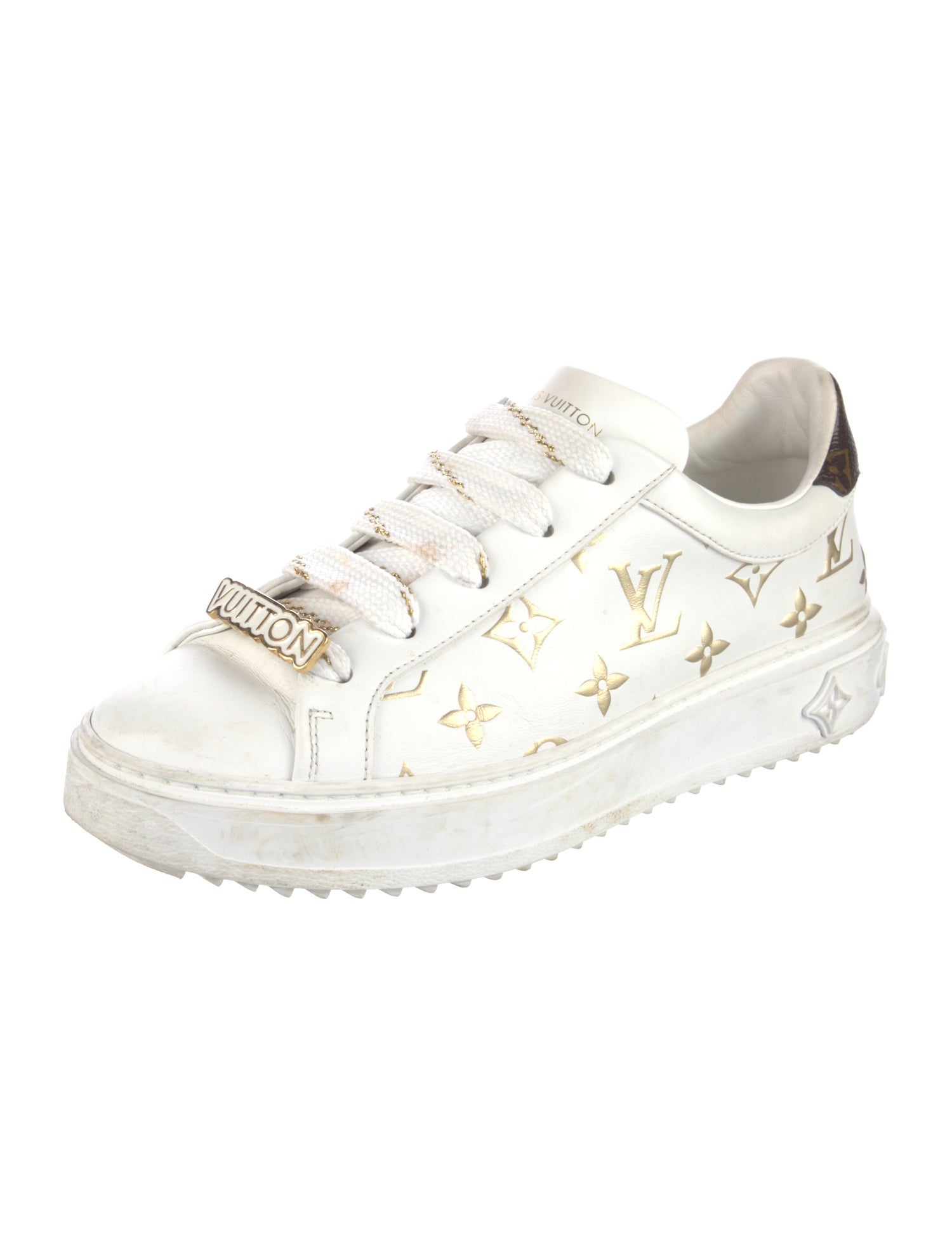 Louis Vuitton LV Monogram Leather Sneakers