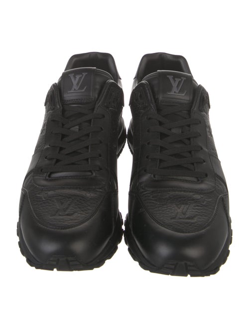 Louis Vuitton Signature Logo Leather Sneakers