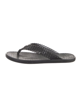 Louis Vuitton LV Monogram Rubber Flip Flops