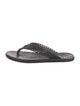 Louis Vuitton LV Monogram Rubber Flip Flops