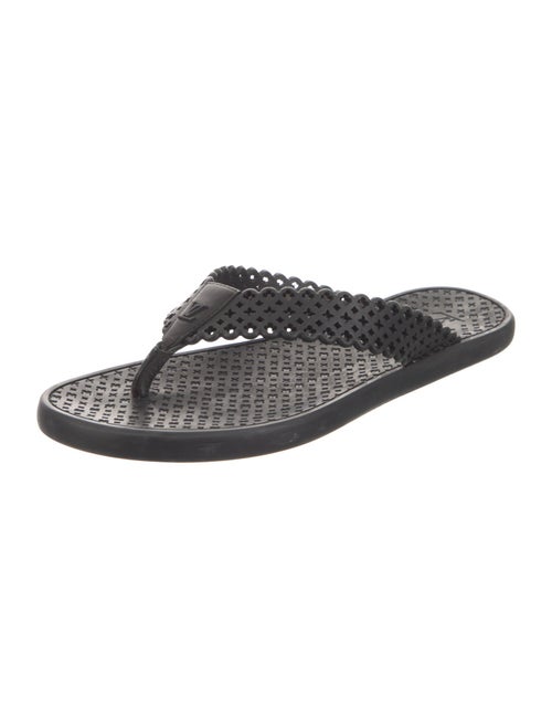 Louis Vuitton LV Monogram Rubber Flip Flops