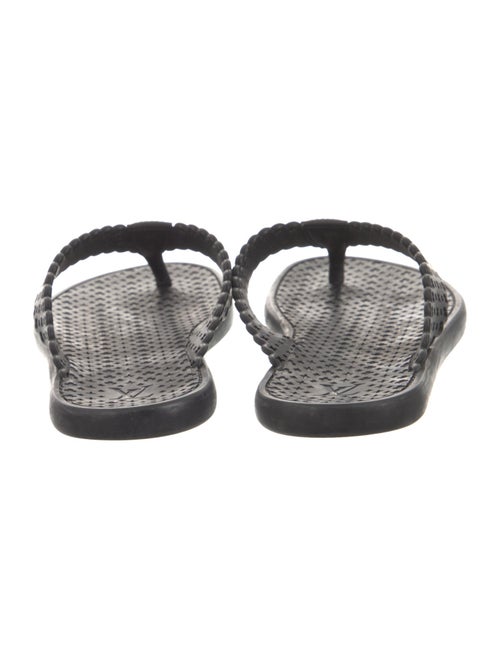 Louis Vuitton LV Monogram Rubber Flip Flops