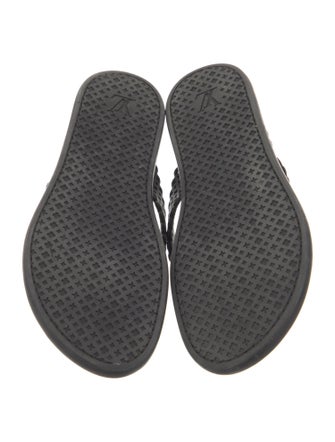 Louis Vuitton LV Monogram Rubber Flip Flops