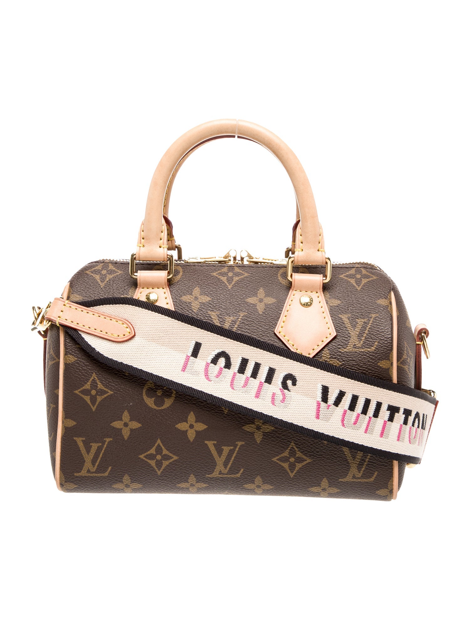 Louis Vuitton LV Monogram Speedy Bandouliere 20