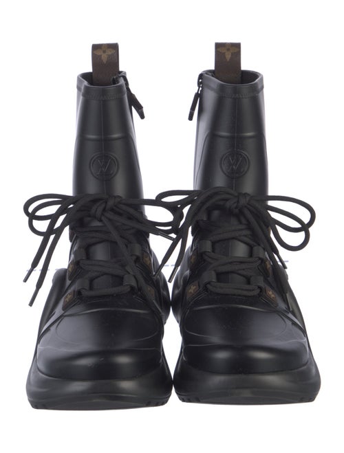 Louis Vuitton LV Monogram Rubber Rain Boots