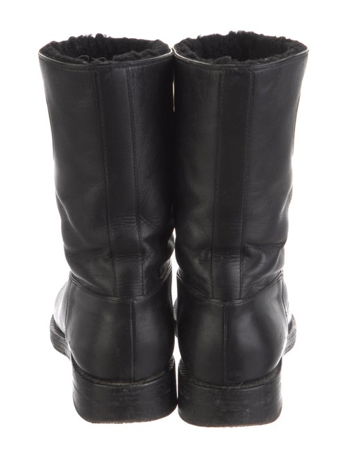 Louis Vuitton LV Monogram Leather Moto Boots