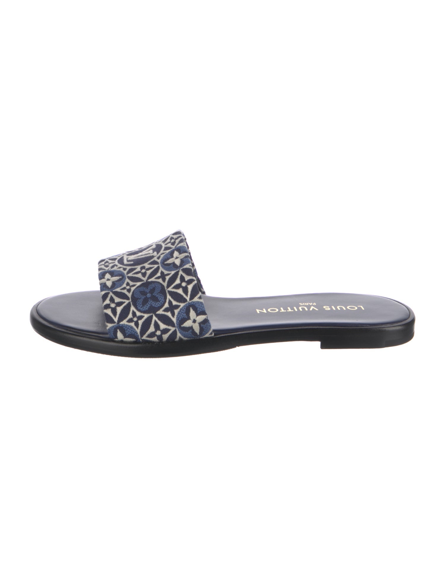 Louis Vuitton LV Monogram Canvas Slides