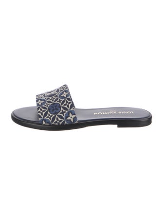 Louis Vuitton LV Monogram Canvas Slides