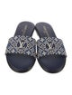 Louis Vuitton LV Monogram Canvas Slides