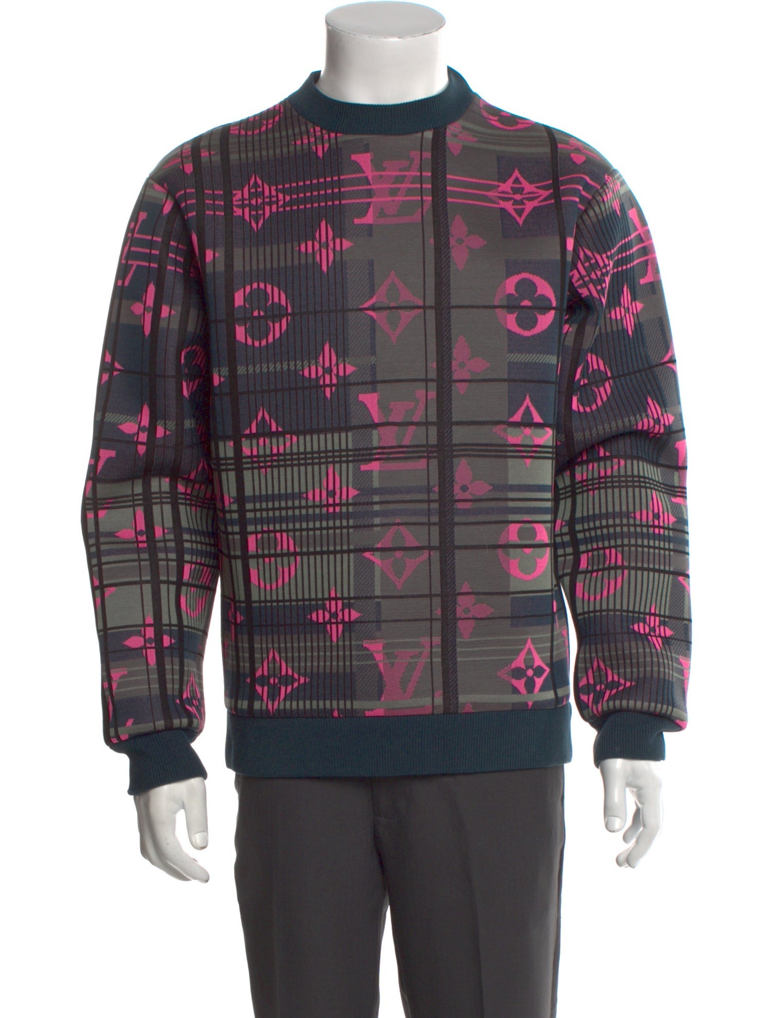 Louis Vuitton 2021 LV Monogram Sweatshirt