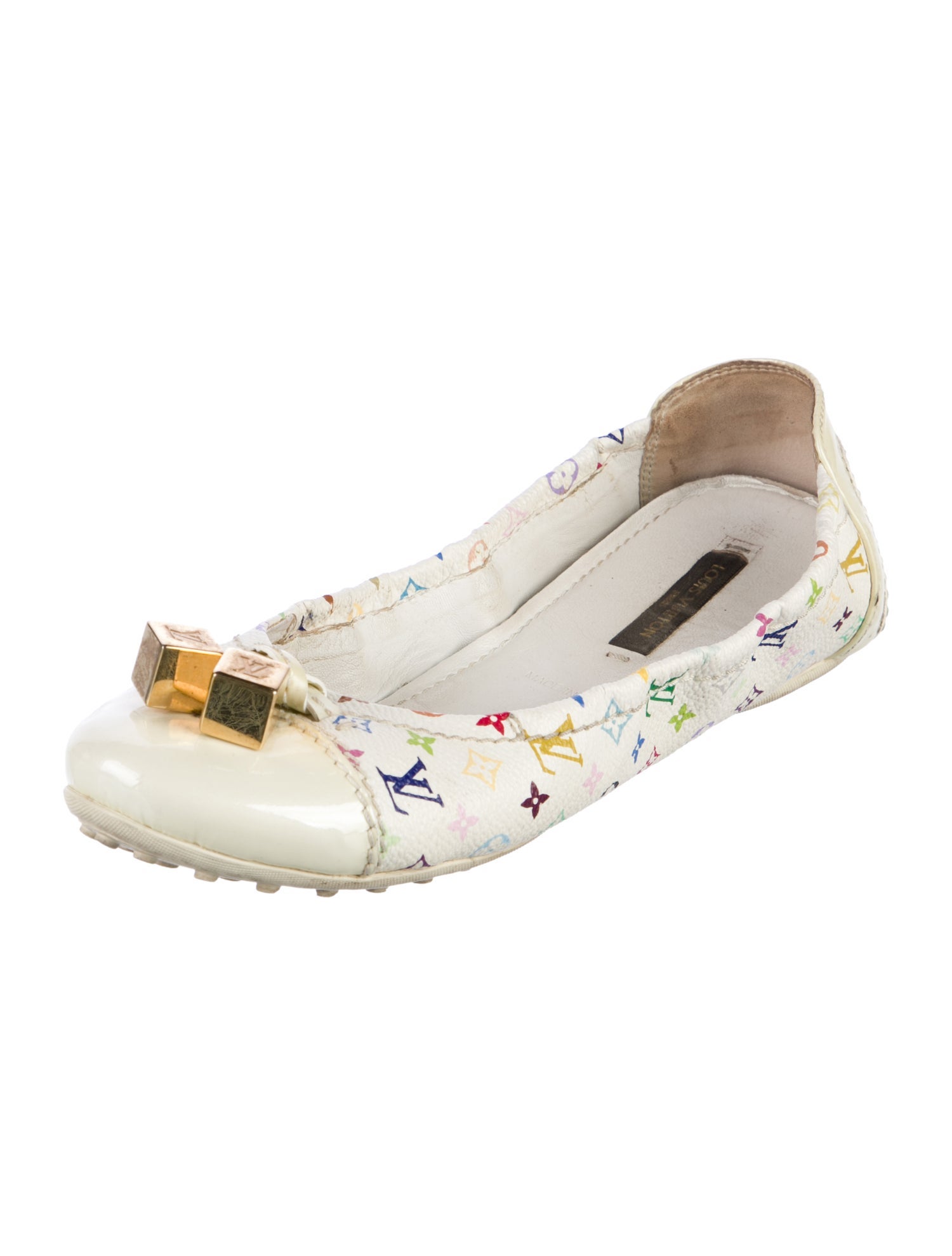 Louis Vuitton Multicolore Monogram Pattern Ballet Flats