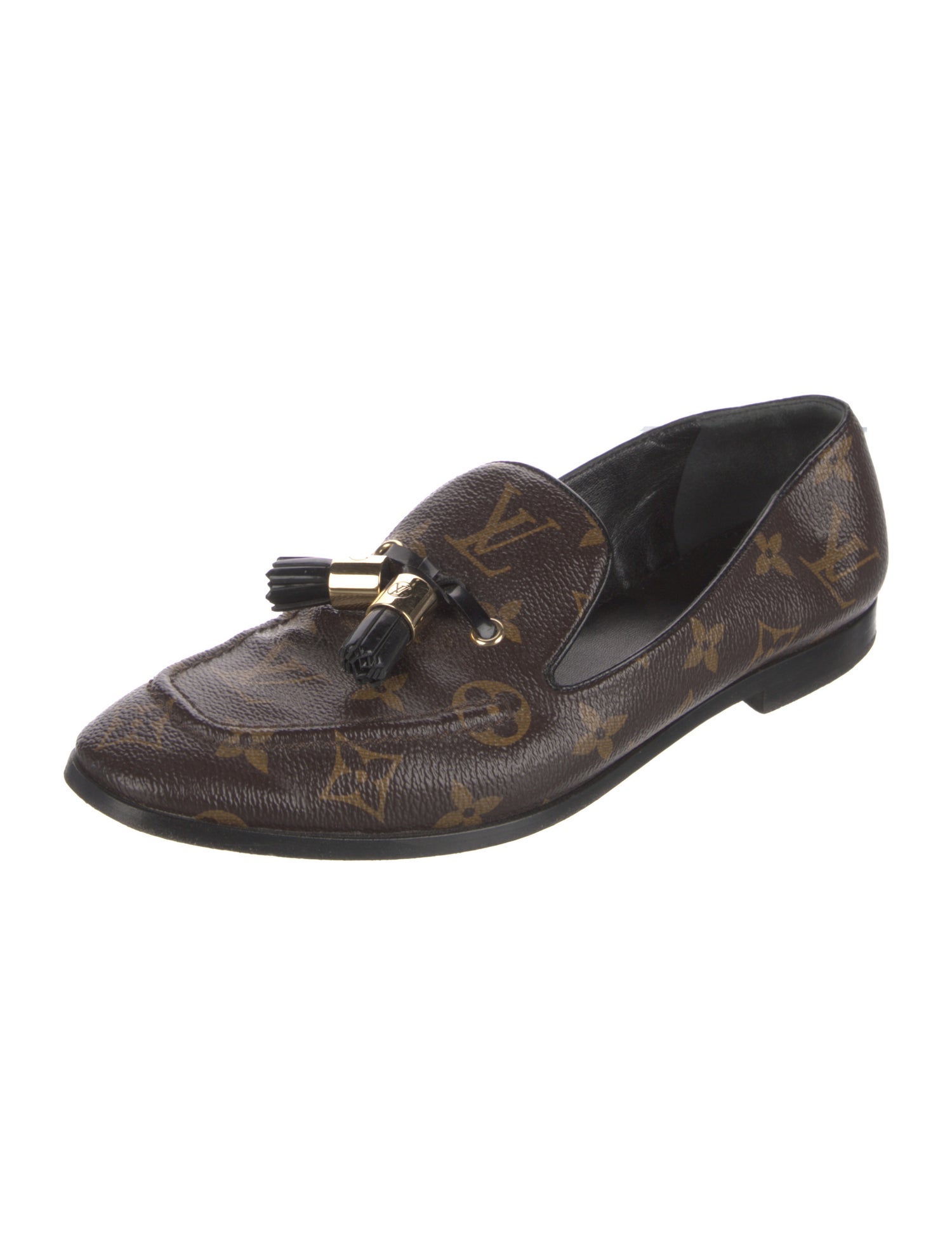 Louis Vuitton LV Monogram Canvas Loafers