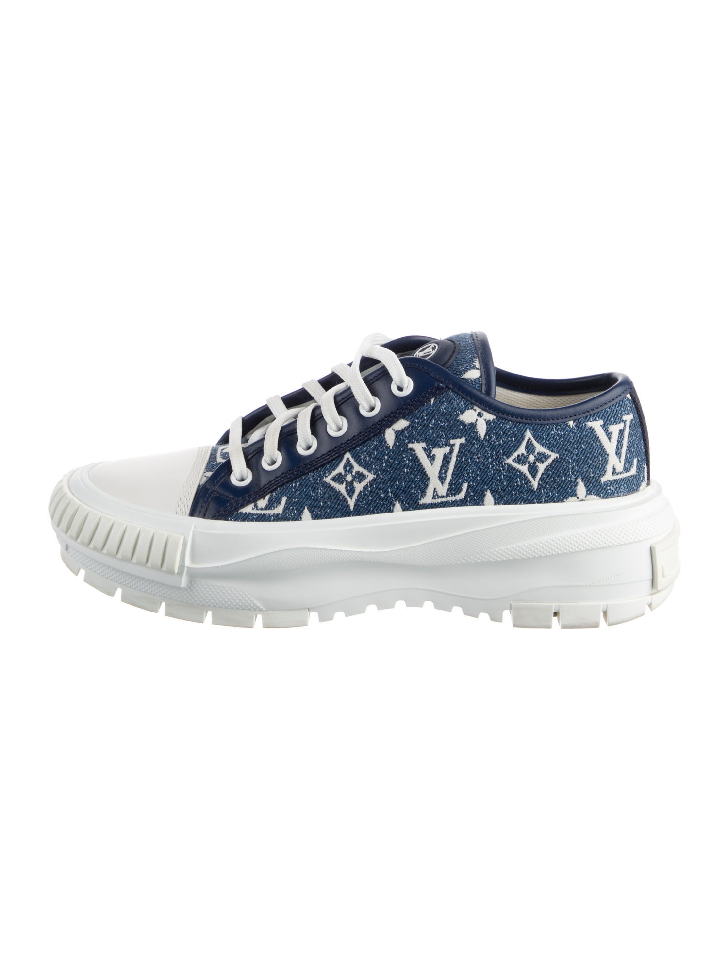 Louis Vuitton LV Monogram Denim Sneakers