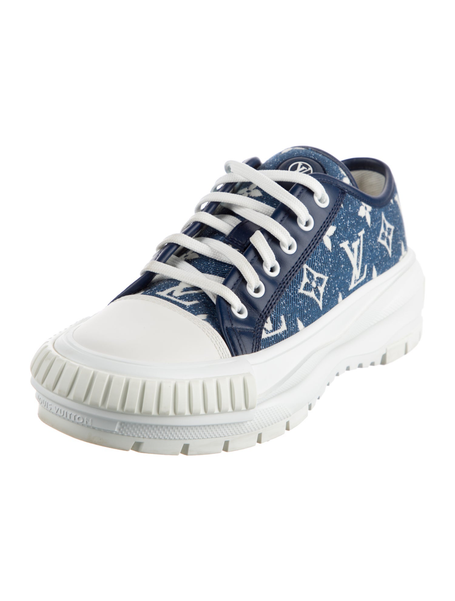 Louis Vuitton LV Monogram Denim Sneakers