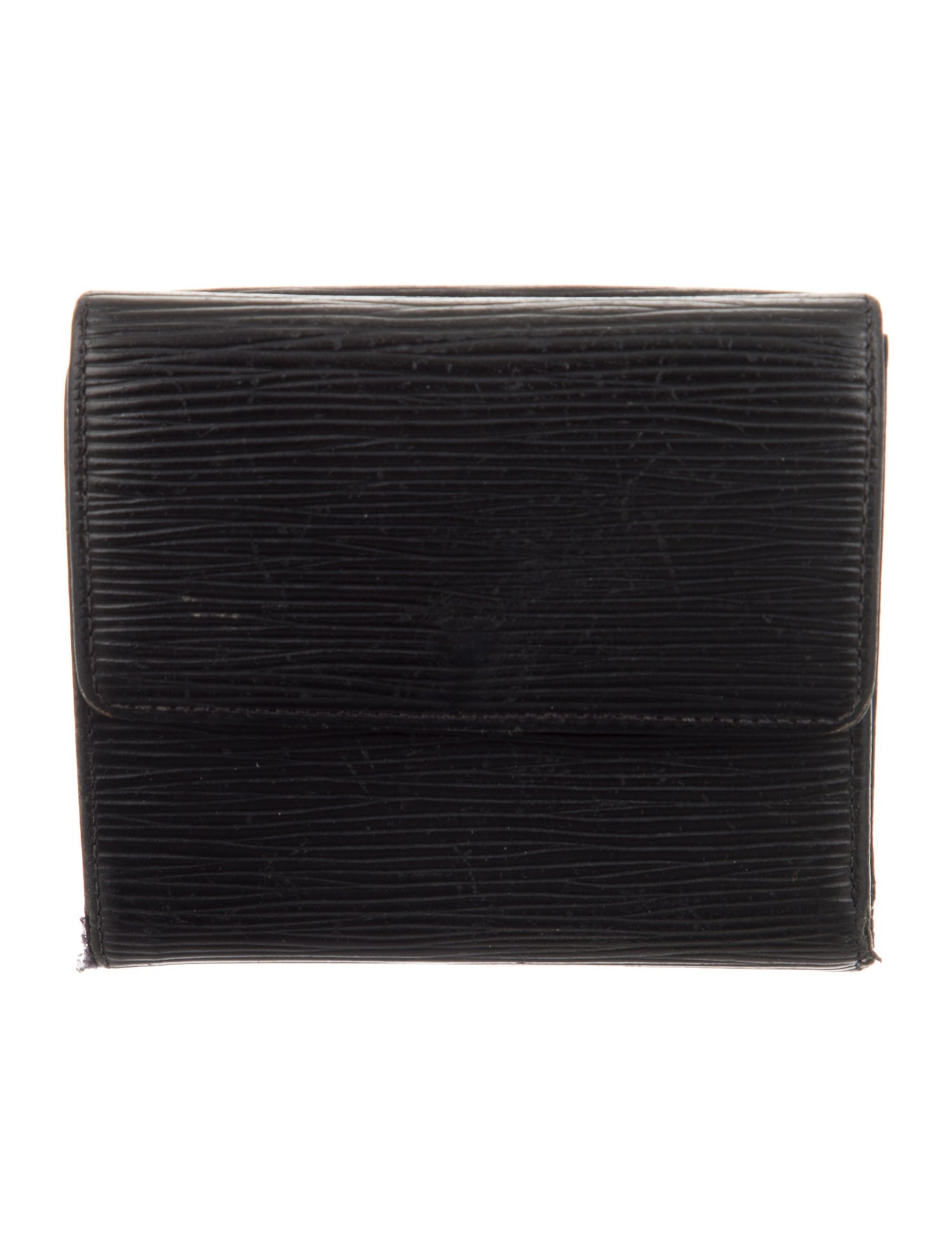 Louis Vuitton Signature Logo Epi Leather Elise Wallet