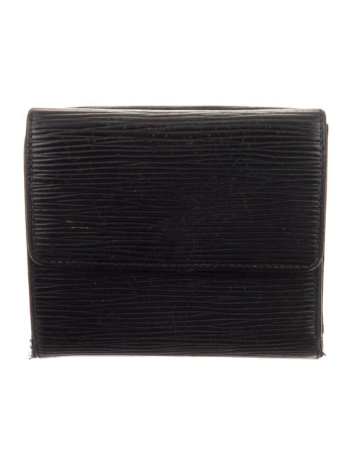 Louis Vuitton Signature Logo Epi Leather Elise Wallet