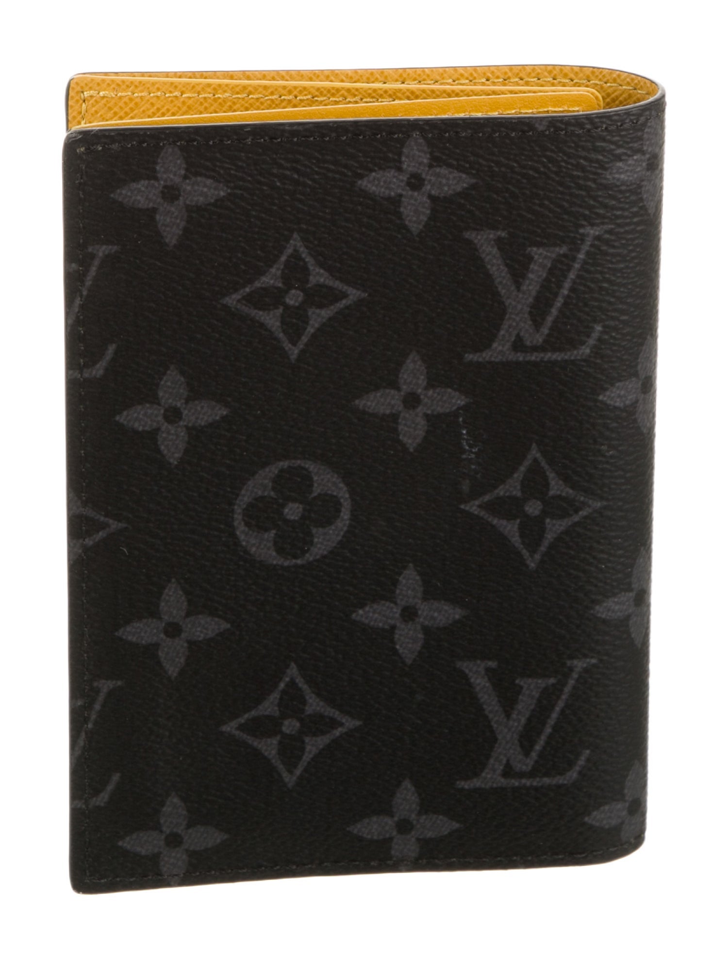 Louis Vuitton Monogram Eclipse 'My LV Heritage' Passport Cover