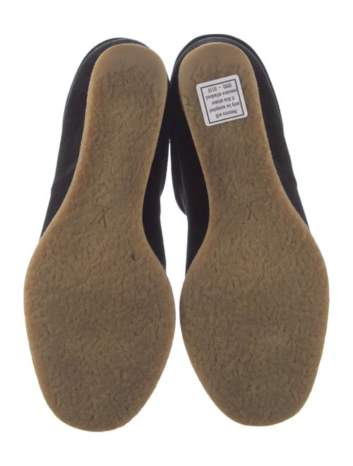 Louis Vuitton LV Monogram Suede Lace-Up Boots