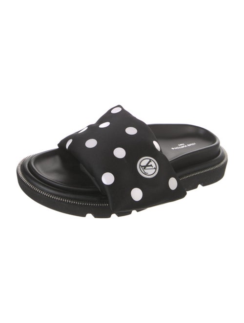 Louis Vuitton Polka Dot Print Slides
