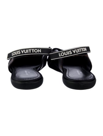Louis Vuitton Monogram Pattern Slingback Flats