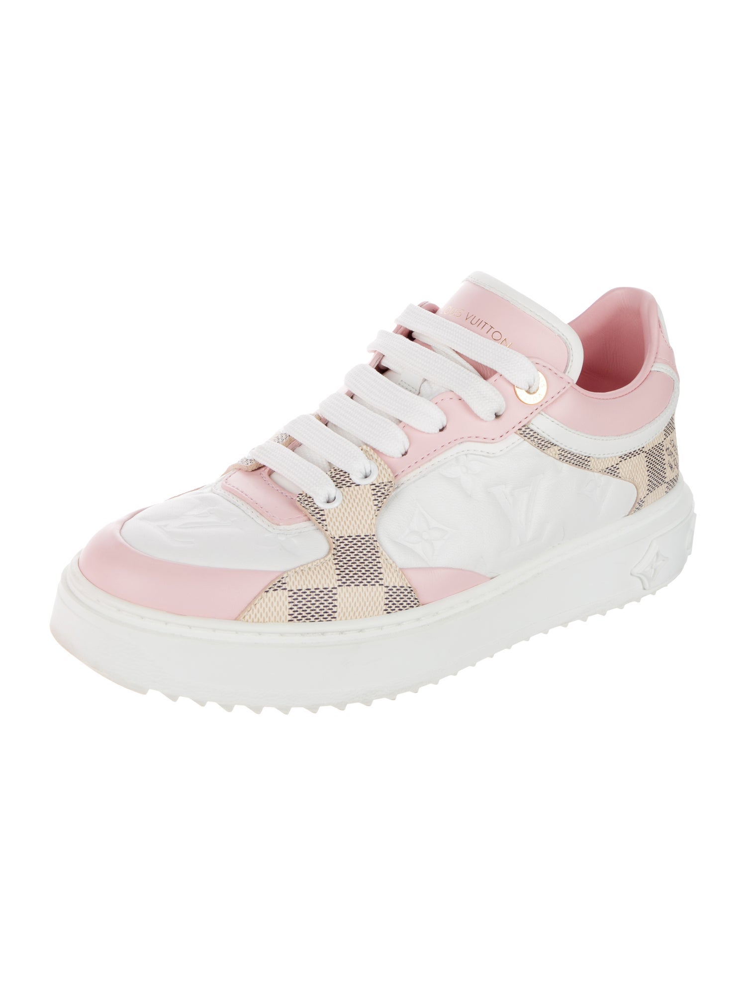 Louis Vuitton Damier Azur Pattern Sneakers