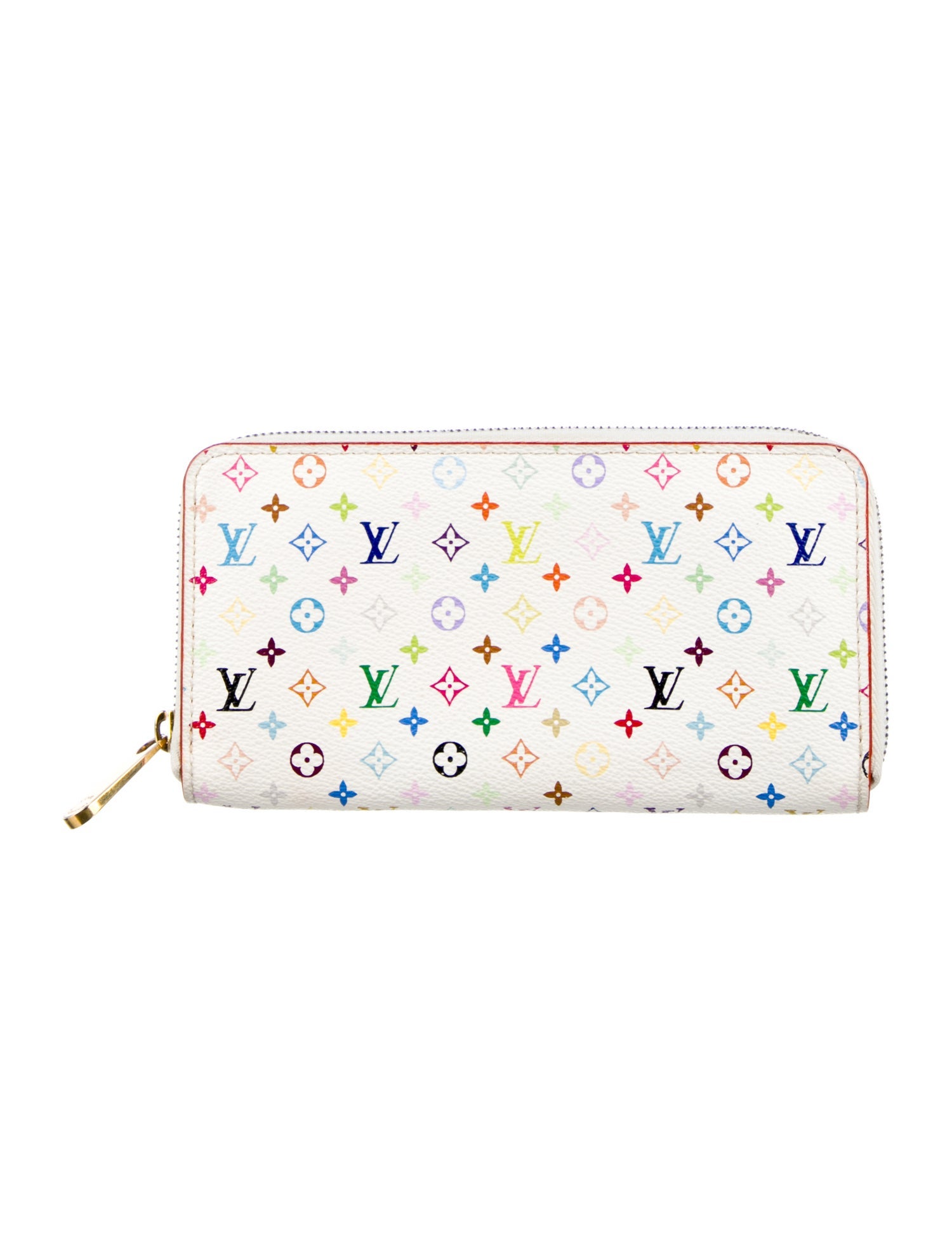 Louis Vuitton 2007 Multicolore Monogram Pattern Zippy Wallet