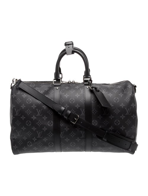 Louis Vuitton Monogram Eclipse Keepall Bandouliere