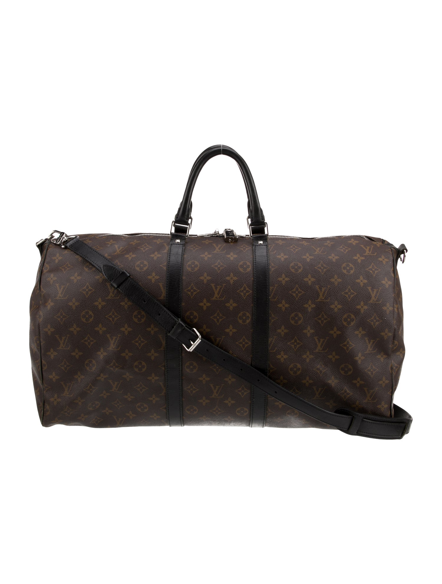 Louis Vuitton Monogram Macassar Keepall 55