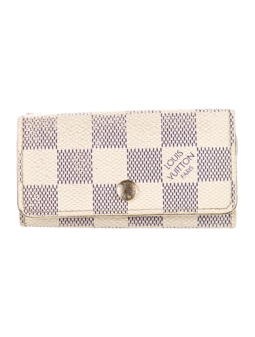 Louis Vuitton Damier Azur 4 Key Holder