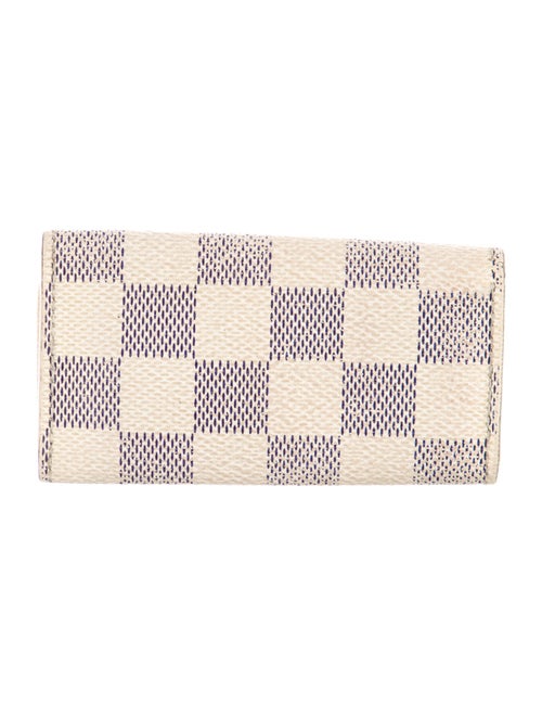 Louis Vuitton Damier Azur 4 Key Holder