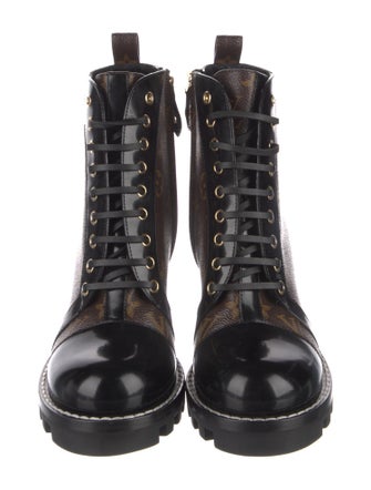 Louis Vuitton LV Monogram Combat Boots