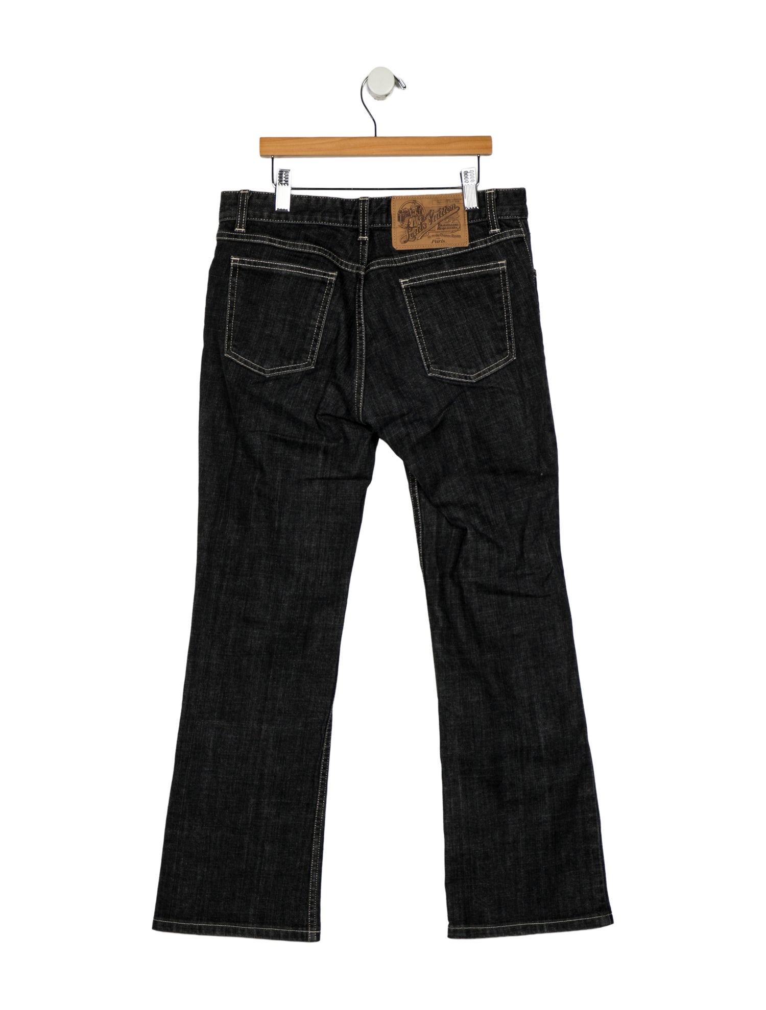 Louis Vuitton Mid-Rise Straight Leg Jeans