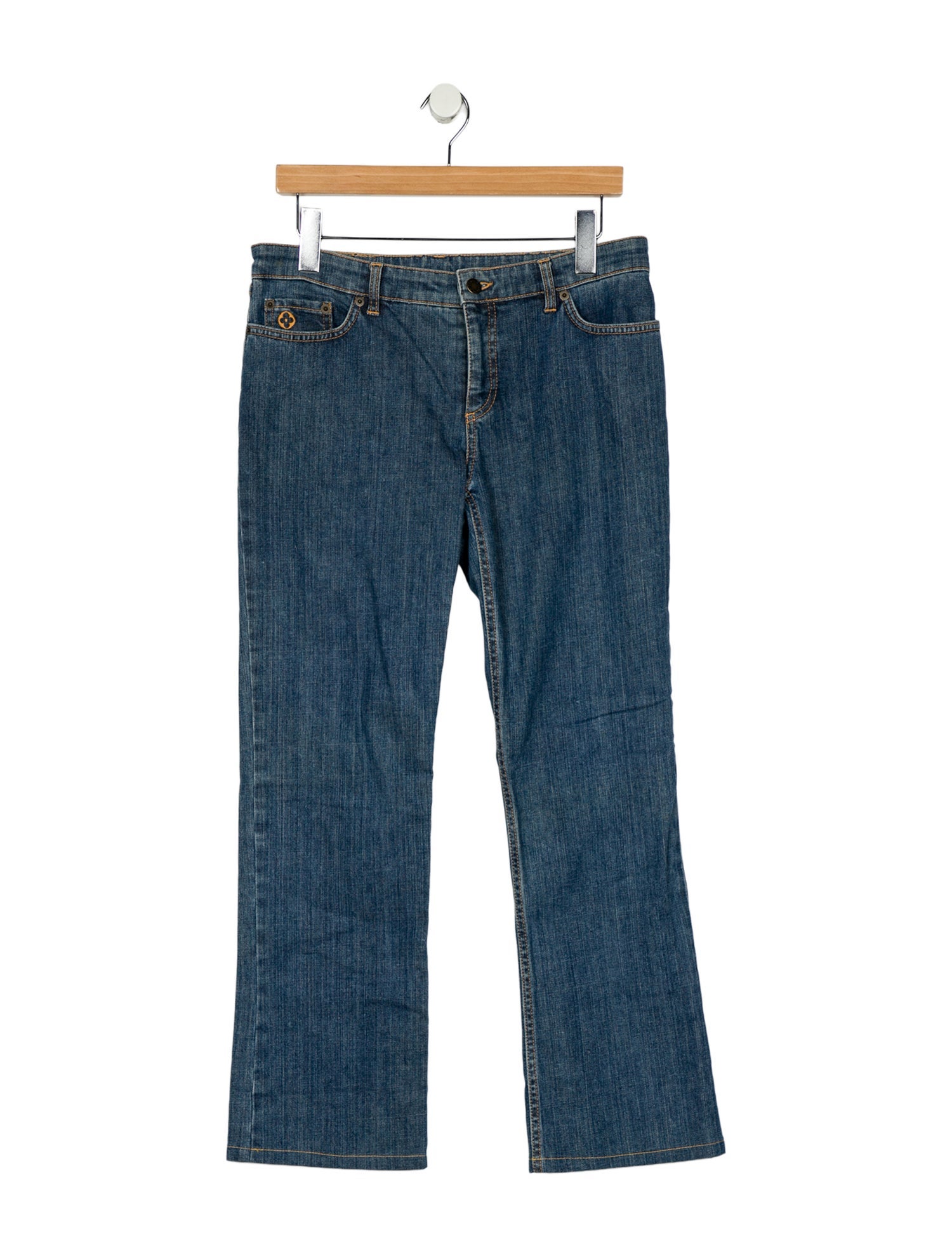 Louis Vuitton 2007 Wide Leg Jeans