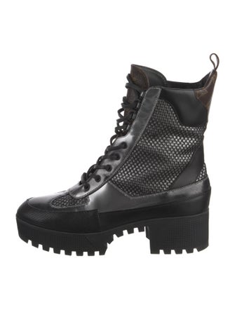 Louis Vuitton LV Monogram Combat Boots