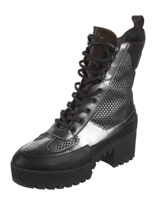 Louis Vuitton LV Monogram Combat Boots