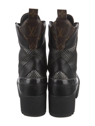 Louis Vuitton LV Monogram Combat Boots