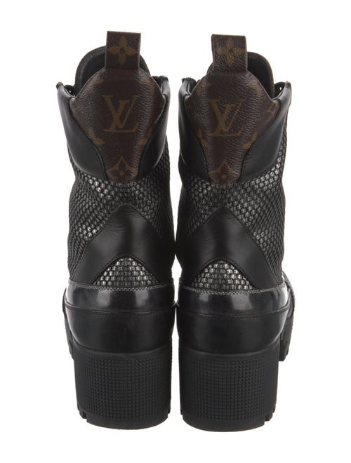 Louis Vuitton LV Monogram Combat Boots