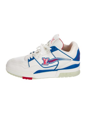 Louis Vuitton Leather Printed Sneakers