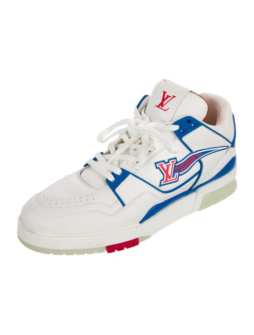 Louis Vuitton Leather Printed Sneakers