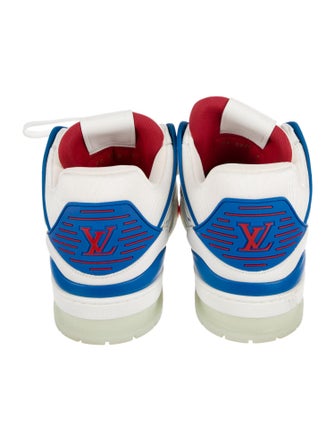 Louis Vuitton Leather Printed Sneakers