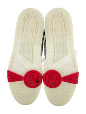 Louis Vuitton Leather Printed Sneakers