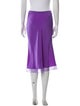 Louis Vuitton Silk Knee-Length Skirt